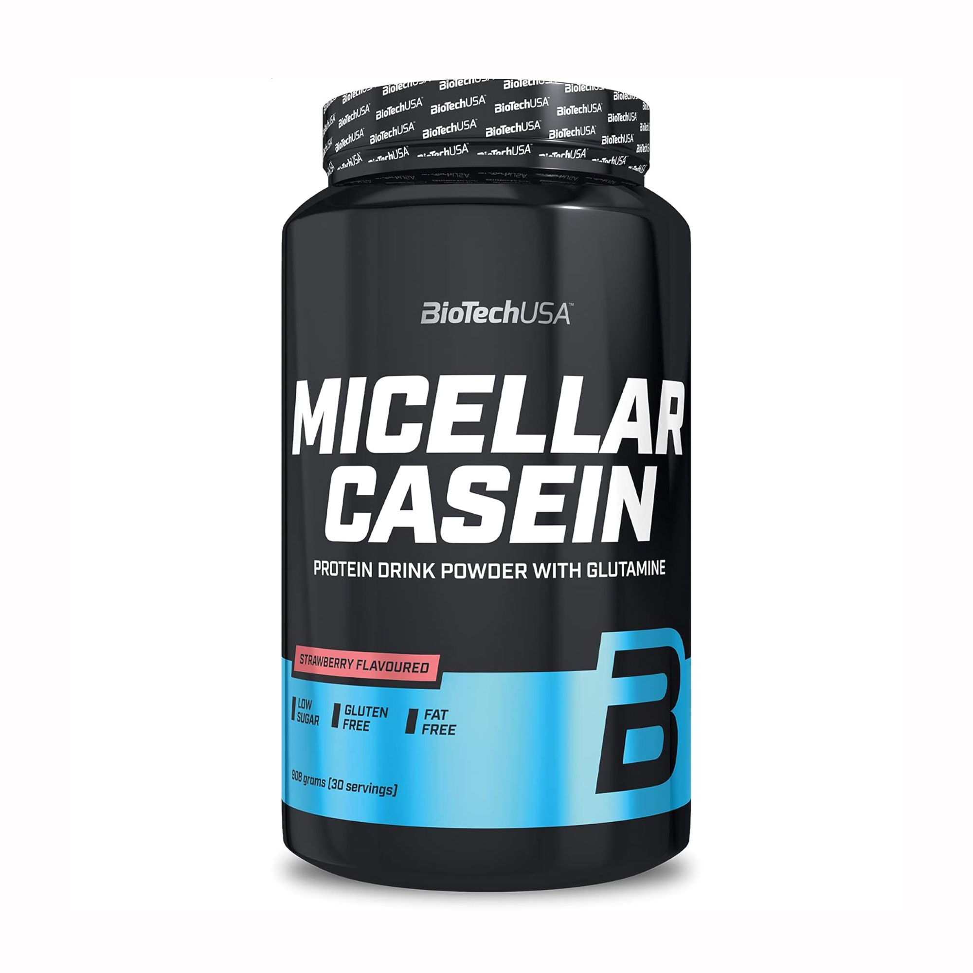 Протеїн BioTechUSA Micellar Casein Полуниця, в порошку, 908 г