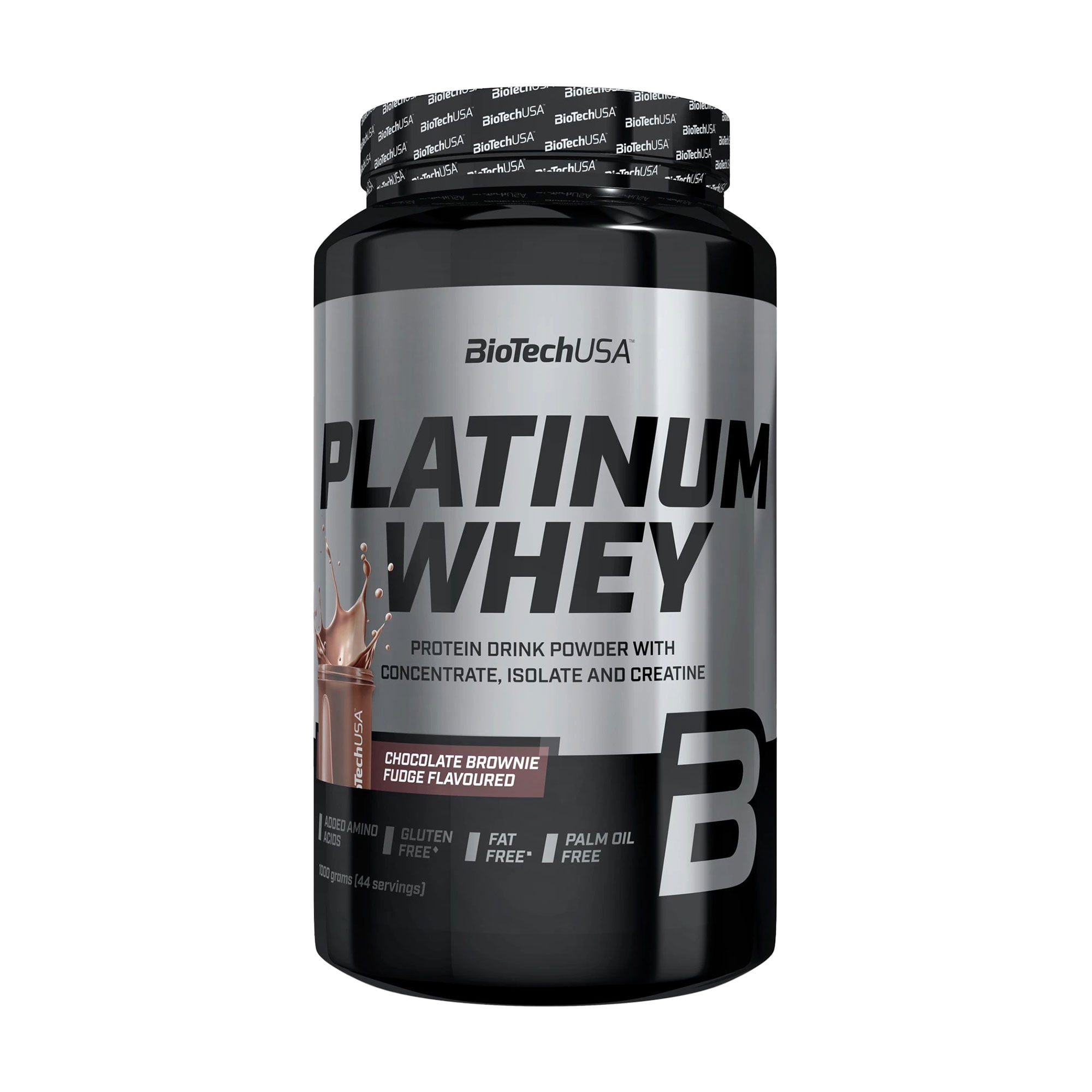Протеїн BioTechUSA Platinum Whey Шоколадний брауні, в порошку, 1 кг